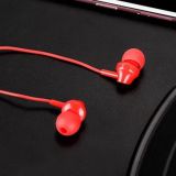 Гарнітура HOCO M14 (мікрофон, круглий шнур) Red