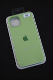 Чохол iPhone 15Plus Silicon Case original FULL №65 pistachio (4you)