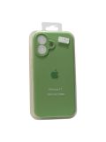 Чехол iPhone 17/18 Silicon Case original FULL Camera №1 Green (4you)