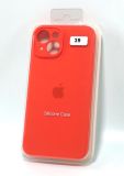 Чехол iPhone 13 Silicon Case original FULL Camera №39 orange (4you)