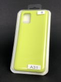 Чехол Samsung A31/A315 Silicon Original FULL №8 Yellow (4you) "Акционная цена"