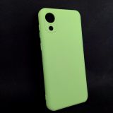 Чехол Xiaomi Redmi A1+/A2+ Silicon Soft Silky №3 Green (4you) "Акционная цена"