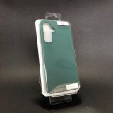 Чехол Samsung A56 Silicon Original FULL №17 Dark green(4you)