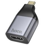 Перехідник HOCO UA33 Type-C-HDMI Grey