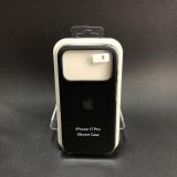 Чехол iPhone 17Pro Silicon Case original FULL №18 black (4you)