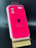 Чехол iPhone 16Plus Silicon Case original FULL Camera №52 ultra pink (4you) "Акционная цена"