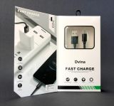 Usb-cable Type-C 4you Dvina black (3A, 1m, преміум упаковка) - НОВИНКА!