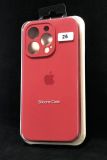 Чехол iPhone 14ProMax Silicon Case original FULL Camera №25 camelia (4you)