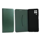 Flip Cover for Samsung A12/A125 Fiber Green (4you)