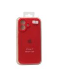 Чохол iPhone 17 Silicon Case original FULL Camera №14 Red (4you)