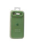 Чехол iPhone 17air Silicon Case original FULL Camera №1 Green (4you)