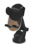 Holder 4you GL10 Black (выдвижная ножка ,прозр часть, присоска,классический крепеж,РРЦ-267г) 