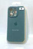 Чохол iPhone 13ProMax Silicon Case original FULL Camera №68 viridian (4you)