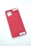 Чехол Samsung A42 5G Silicon Original FULL №2 Rose red (4you) "Акционная цена"