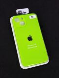Чехол iPhone 11ProMax Silicon Case original FULL Camera №53 neon green (4you) "Акционная цена"