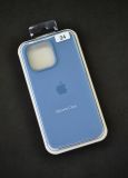Чехол iPhone 15ProMax Silicon Case original FULL №24 new blue (4you) "Акционная цена"