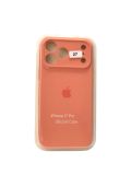 Чохол iPhone 17Pro Silicon Case original FULL Camera №27 peach (4you)