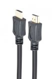Кабель Cablexpert CC-HDMI4L-0.5M (HDMI V.1.4, тато / тато, позолоч.контакти, 0.5м, чорний)