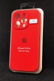 Чехол iPhone 14Pro Silicon Case original FULL Camera №14 Red (4you)