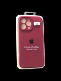 Чехол iPhone 14ProMax Silicon Case original FULL Camera №63 burgundy (4you)