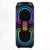 Портативная колонка MS-3640BT (USB+SD+Bluetooth+FM+LED) Black