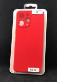 Чехол Xiaomi Redmi 12 Silicon Original FULL №5 Red (4you)