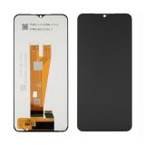 LCD Samsung A04/A045 (2022) с черным тачскрином (ШЛЕЙФ ДВОЙНОЙ) Service Pack (M) 