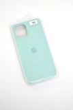 Чохол iPhone X/XS Silicon Case original FULL №70 mint (4you)