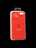 Чехол iPhone 14 Silicon Case original FULL Camera №13 pumpkin (4you)
