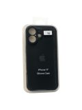 Чехол iPhone 17 Silicon Case original FULL Camera №18 black (4you)