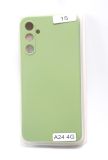Чехол Samsung A24(4G) Silicon Original FULL №15 Green (4you)