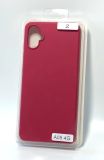 Чехол Samsung A05(4G) Silicon Original FULL №2 Rose red (4you) "Акционная цена"