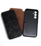 Flip Cover for Samsung A34(5G) DDU Premium Black (PU Кожа) (4you)