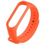 Ремешок на браслет фитнес Xiaomi mi band 5/6/7 Light Orange