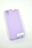 Чехол Samsung A22(4G) Silicon Original FULL №16 Lilac (4you)