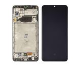 LCD Samsung A32/A325 (2021) с черным тачскрином + корпусная рамка 6,36`` OLED (M)