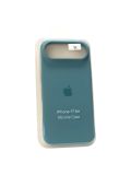 Чехол iPhone 17air Silicon Case original FULL №71 party green (4you)