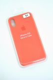 Чехол iPhone X/XS Silicon Case original FULL №51 new apricot (4you) "Акционная цена"