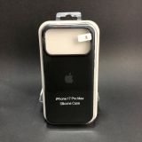 Чехол iPhone 17ProMax Silicon Case original FULL №18 black (4you)