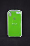 Чохол iPhone XR Silicon Case original FULL №31 lime green (4you)