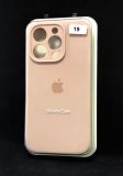 Чехол iPhone 14ProMax Silicon Case original FULL Camera №19 pink sand (4you)