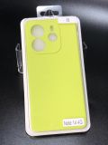 Чехол Xiaomi Redmi Note 14(4G) 164mm Europe version Silicon Original FULL №8 Yellow (4you)