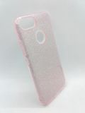 Чехол Xiaomi Redmi Note 5APrime Silicon + Plastic Twins pink "Акционная цена"