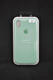 Чехол iPhone XR Silicon Case original FULL №17 spring mint (4you)