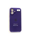 Чехол iPhone 17 Silicon Case original FULL Camera №37 ultra violet (4you)