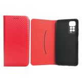 Flip Cover for Xiaomi Redmi Note 11/11s Fiber Red (4you)