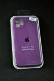 Чохол iPhone 12 Silicon Case original FULL Camera № 30 purple ( 4you )