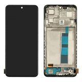 LCD Xiaomi Redmi Note 12 (4G) із чорним тачскрином + корпусна рамка IPS (M)