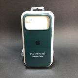 Чехол iPhone 17ProMax Silicon Case original FULL №67 moss green (4you)