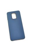 Чехол Xiaomi Redmi Note 9Pro/9Pro max/9s Silicon RIFLE dark blue "Акционная цена"